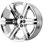 Replica 1 RP13 22x9 6x5.5" +24mm Chrome Wheel Rim 22" Inch