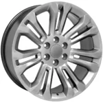 OE Revolution 158 24x10 6x5.5" +24mm Silver Wheel Rim 24" Inch