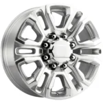 OE Concepts G19 HD 20x8.5 8x6.5" +15mm Chrome Wheel Rim 20" Inch