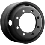 Allied CT-Hub Piloted Dual 4 Hole 17.5x6.75 8x275 Black Wheel Rim 17" Inch