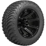 35x12.50R20LT Amp Tires Terrain Attack M/T 121Q LRE Black Wall Tire
