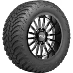 33x12.50R20LT Amp Tires Terrain Attack M/T 114Q LRE Black Wall Tire - Image 2