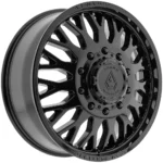 Arena A121 Monarch Dually 22x8.25 8x210 Gloss Black-Front Wheel Rim 22" Inch