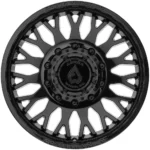 Arena A121 Monarch Dually 22x8.25 8x210 Gloss Black-Front Wheel Rim 22" Inch - Image 2