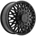 Arena A129 Valkyrie Dually 22x8.25 8x200 Gloss Black-Front Wheel Rim 22" Inch