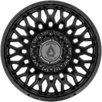 Arena A129 Valkyrie Dually 22x8.25 8x200 Gloss Black-Front Wheel Rim 22" Inch - Image 2