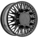 Arene AF101 Casino Dually 22x8.25 10x225 Gloss Black-Front Wheel Rim 22" Inch