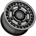 Black Rhino UTV Armory UTV 15x7 4x110 +51mm Gun Black Wheel Rim 15" Inch - Image 2