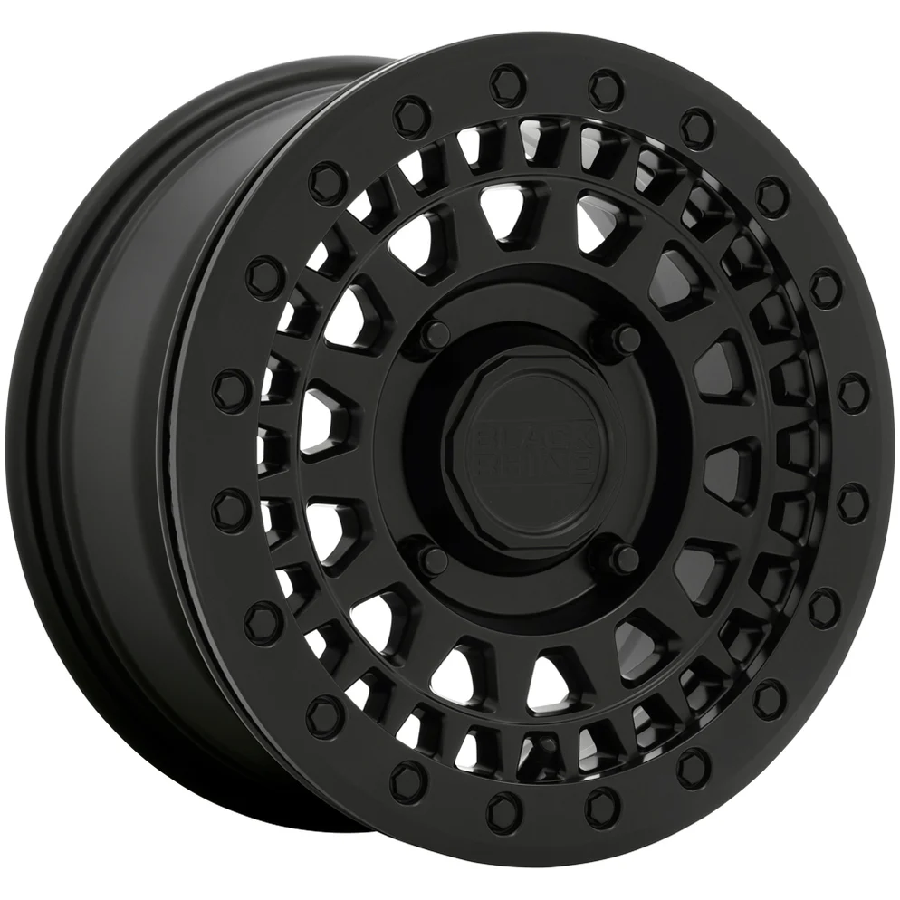 black-rhino-utv-parker-beadlock-matte-black-bspkbm_f3f54247-4f53-44a1-b69c-41d60bd8c992_994x994 Black Rhino UTV Parker Beadlock 15x7 4x110 +36mm Matte Black Wheel Rim 15" Inch - Image 1