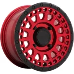 Black Rhino UTV Parker 15x7 4x110 +36mm Candy Red Wheel Rim 15" Inch