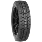245/70R19.5 Bridgestone M729F Drive Radial LRH Black Wall Tire