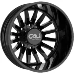 Cali 9110D Summit Dually Rear 20x8.25 8x200 Gloss Black Wheel Rim 20" Inch