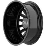 Cali 9110D Summit Dually Rear 20x8.25 8x6.5" Gloss Black Wheel Rim 20" Inch - Image 3