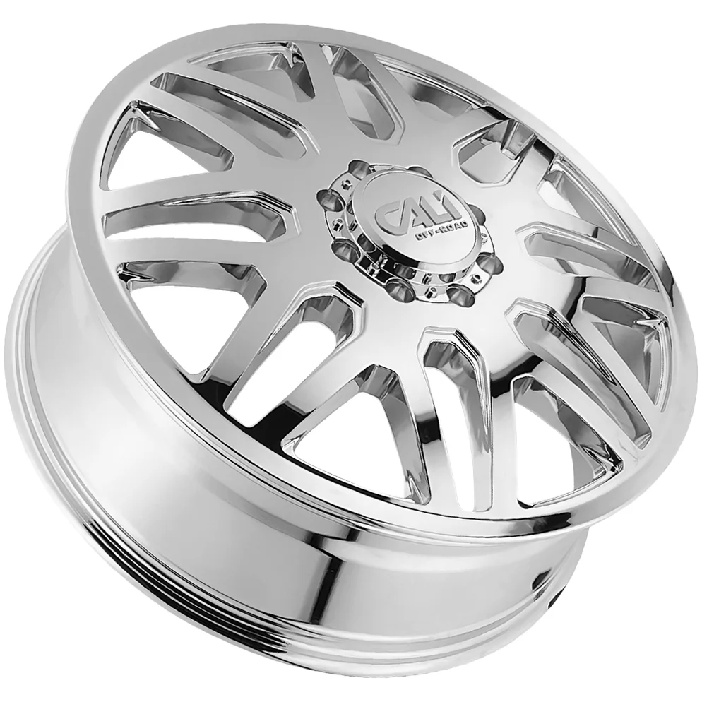 cali-off-road-9115d-invader-dually-front-chrome-8-lug-2_80067e14-c725-47f2-a9ad-e175693c8587_994x994 Cali Off-Road 9115D Invader Dually Front 22x8.25 8x6.5" Chrome Wheel Rim - Image 1