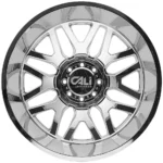 Cali Off-Road 9115D Invader Dually Rear 24x8.25 8x200 Chrome Wheel Rim 24" Inch - Image 3
