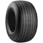 18x9.50-8 Carlstar Straight Rib 81A3 LRB Black Wall Tire