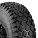 4.10-6 Carlstar Stud 38A3 LRA Black Wall Tire - Image 2