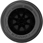 245/70R17.5 Cooper Work Series RHT 2 143K LRJ Black Wall Tire - Image 2