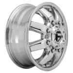 Fuel D536 Maverick Dually Front 20x8.25 8x210 Chrome Wheel Rim 20" Inch - Image 3