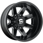 Fuel D538 Maverick Dually Rear 24x8.25 8x170 Black/Milled Wheel Rim 24" Inch - Image 4
