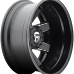 Fuel D538 Maverick Dually Rear 24x8.25 8x170 Black/Milled Wheel Rim 24" Inch - Image 2