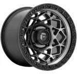 Fuel UTV D784 Unit 15x7 4x156 +10mm Gunmetal Wheel Rim 15" Inch