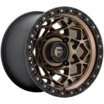 Fuel UTV D785 Unit 15x7 4x137 +10mm Bronze Wheel Rim 15" Inch