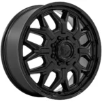 Fuel D871 Flux Dually Front 20x8.25 8x6.5" +104mm Blackout Wheel Rim 20" Inch