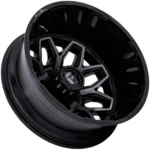 Fuel D875 Flux Dually Rear 20x8.25 8x6.5" -227mm Black/Tint Wheel Rim 20" Inch - Image 2
