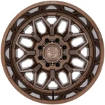 Fuel D876 Flux Dually Rear 22x8.25 8x6.5" -246mm Bronze Wheel Rim 22" Inch - Image 2