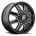 Fuel D538 Maverick Dually Front 20x8.25 8x200 Black/Milled Wheel Rim 20" Inch