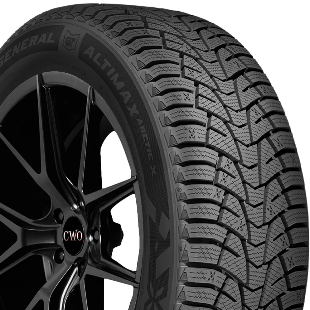 general-altimax-arctic-x-1_e4f8c3c6-46a3-4f2a-a66c-56cabcbe010e_994x994 225/60R18 General Altimax Arctic X 104T XL Black Wall Tire - Image 1