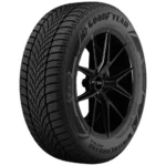185/60R15 Goodyear Winter Command Ultra 84T SL Black Wall Tire