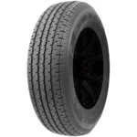 22.5x8.00-12 Greenball Tow-Master Special LRF Black Wall Tire
