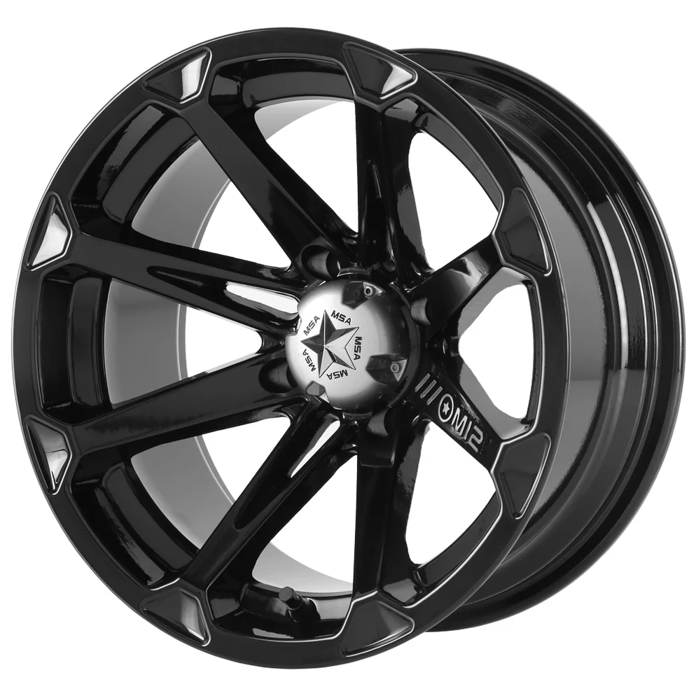hma0123_9a7e9aca-cbfe-45a4-a0ab-b3ca6842f577_994x994 MSA M12 Diesel 22x7 4x137 +10mm Gloss Black Wheel Rim 22" Inch - Image 1