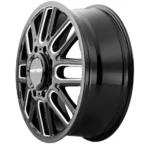 Mayhem 8107D Cogent Dually Front 20x8.25 8x200 Black/Milled Wheel Rim 20" Inch