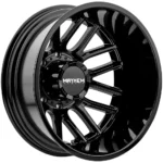 Mayhem 8107D Cogent Dually Rear 20x8.25 8x6.5" Gloss Black Wheel Rim 20" Inch