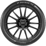 255/35ZR20 Pirelli P-Zero R 97Y XL Black Wall Tire - Image 2