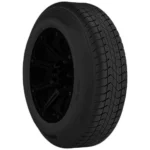 ST225/75D15 Power King Premium Trailer 113/108L Load Range D Black Wall Tire