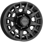 Raceline 873B Back Country Trailer 16x6 8x6.5" Satin Black Wheel Rim 16" Inch - Image 2