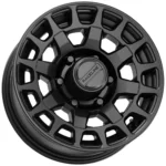 Raceline 873B Back Country Trailer 16x6 8x6.5" Satin Black Wheel Rim 16" Inch