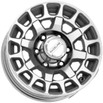 Raceline 873MC Back Country Trailer 15x6 6x5.5" +0mm Machined Wheel Rim 15" Inch - Image 2