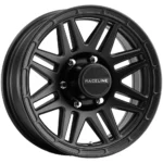 Raceline 944B Outlander Trailer 16x6 6x5.5" +0mm Satin Black Wheel Rim 16" Inch