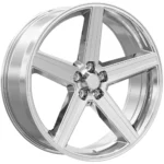 Eclipse Replicas 248 IROC 22x9.5 5x120 +10mm Chrome Wheel Rim 22" Inch