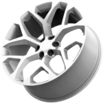 Eclipse Replicas 348 Snowflake 22x9.5 6x5.5" +30mm Silver Wheel Rim 22" Inch - Image 2