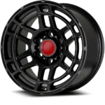 OE Concepts TRD6 17x9 6x5.5" +0mm Satin Black Wheel Rim 17" Inch - Image 2