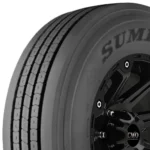 215/75R17.5 Sumitomo ST 719SE 135/133L Load Range H Black Wall Tire - Image 2