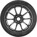 185/60R13 Toyo Proxes R888R 80V SL Black Wall Tire - Image 2
