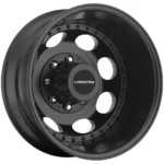 Vision 181 Hauler Dually Rear 19.5x6.75 8x6.5" Matte Black Wheel Rim 19" Inch