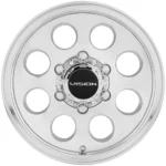 (Set of 4) Vision 56VT Midway Trailer 16x7 6x5.5" -12mm Polished Wheels Rims - Image 3